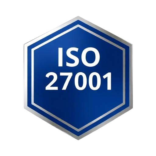 ISO/IEC 27001 certification badge