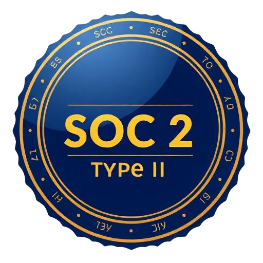 SOC 2 Type II certification badge